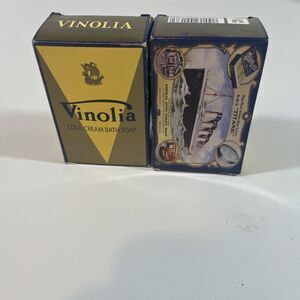 RMS Titanic Authentic Vinolia Otto Toilet Soap Cold Cream 170 gram Lot Of 2 Bars